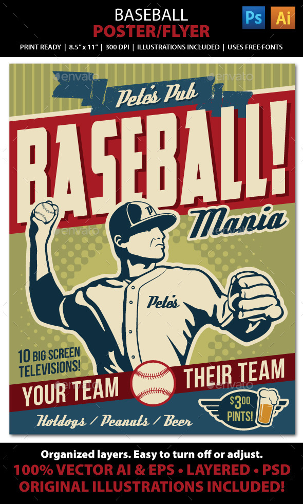 baseball-fundraiser-flyer-template